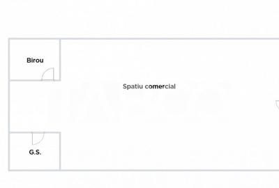 Spatiu comercial de vanzare 79 mpu 2 incaperi zona Turnisor - 4