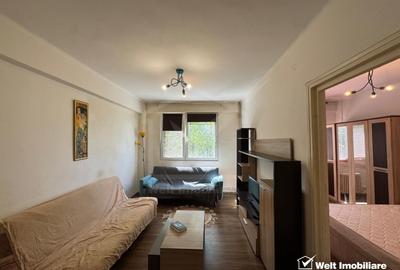 Apartament cu 2 camere semidecomandat, mobilat în Central