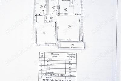 Apartament cu 2 camere semidecomandat în Mamaia - 6