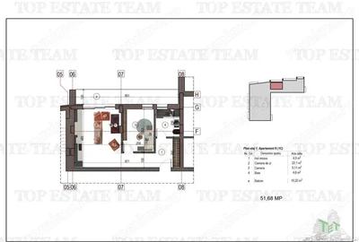 Apartament tip studio bloc nou metrou 1 Decembrie 1918 Apartament tip studio bloc nou metrou 1 Decembrie 1918 - 1