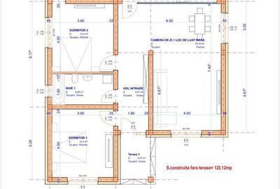 Casă cu 3 camere în Câmpineanca - 2