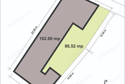 Casă cu 6 camere cu Canalizare în Moșilor - 3