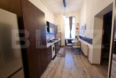 Garsonieră semidecomandată, mobilată în Centrul Istoric