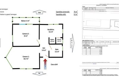 Apartament cu 2 camere decomandat în Bulgaria - 18