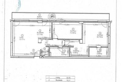 Apartament cu 3 camere decomandat, mobilat în Pipera - 44