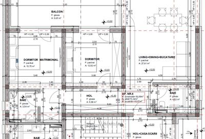 Apartamente, 3 cam, 2 băi, 2 parcări, et. 1 și P, curte generoasă, Moșnița Veche - 2