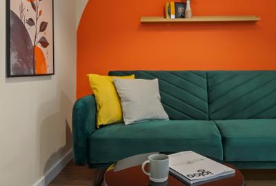 Apartament cu 2 camere semidecomandat, mobilat în Popești-Leordeni