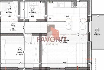 Apartament 2 camere | Decomandat | La asfalt | Curte + 2 locuri de parcare - 10