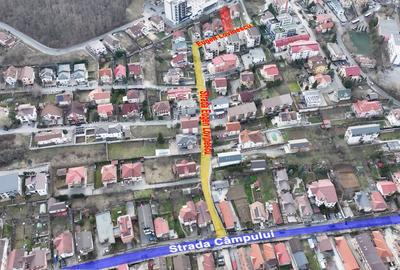 Teren Construcții intravilan de 552 mp, în Câmpului - 2