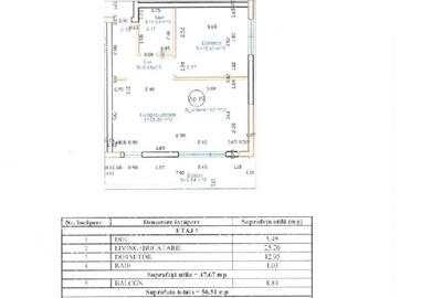 Apartament cu 2 camere decomandat în Central - 6