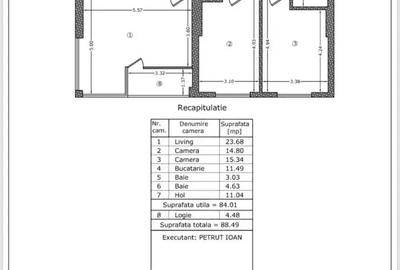 Apartament Lux 3 Camere Timpuri Noi I Parcare - 20