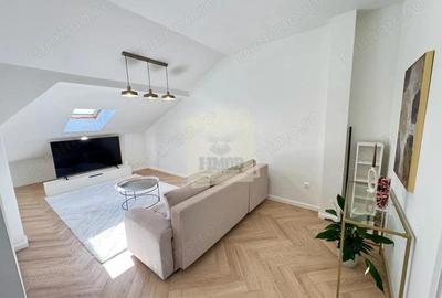 Penthouse mobilat lux 118 mpu cu 5 camere 3 bai balcon - 10