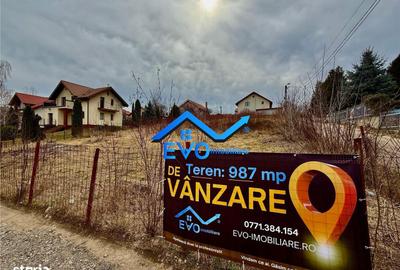 Teren de 987 mp, în Aleea Tudor Neculai