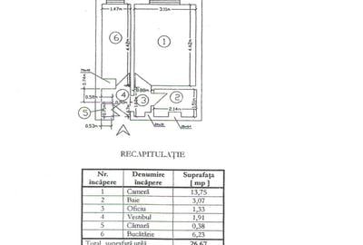 Garsonieră decomandată în Tei - 3