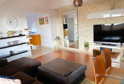 Apartament cu 3 camere semidecomandat, mobilat în Băneasa - 2
