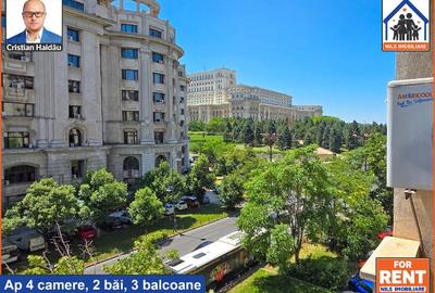 De inchiriat - Apartament 4 cam | Natiunile Unite | Ideal pt birouri