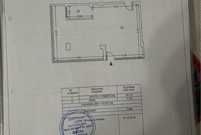 Spațiu comercial, de 62 mp, în Nord - 8