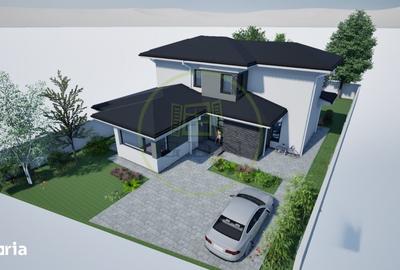 Casă cu 4 camere cu Teren 575 Mp în Cârcea