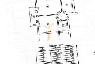 Apartament cu 2 camere decomandat în Păcurari - 5