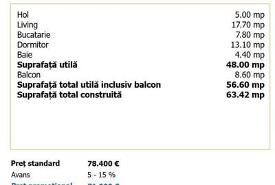 Apartament 2 camere Nou sos Magurele mutare 2026 Apartament 2 camere Nou sos Magurele mutare 2026 - 8