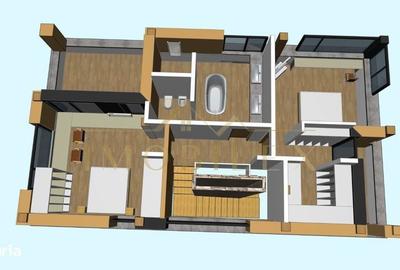 Casă cu 5 camere cu Teren 756 Mp în Chinteni