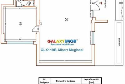 Spațiu comercial, de 308 mp, în Sisești