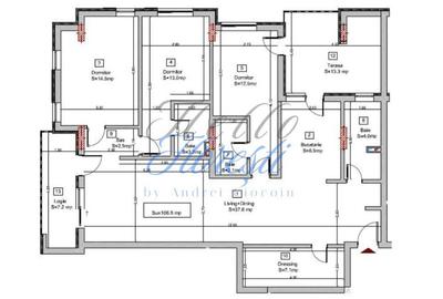 Apartament cu 4 camere semidecomandat în Florești - 2