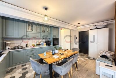 Apartament cu 2 camere semidecomandat, mobilat în Între Lacuri - 2