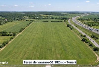 Teren de 51182 mp, în Tunari