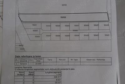 Teren de 10000 mp, în Glăjărie