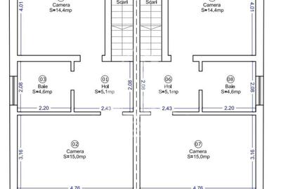 Casă cu 4 camere decomandat cu Teren 365 Mp în Șag - 2