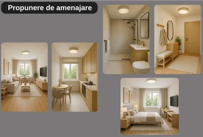 Apartament cu 2 camere, cartier Țiglina I, parter. - 3