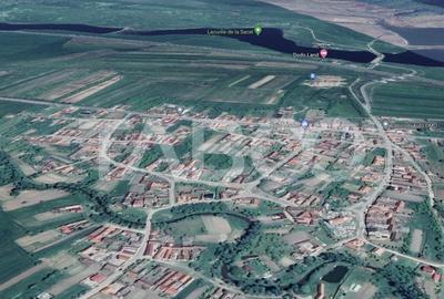 Teren de vanzare intravilan cu utilitati 3000mp la drum in Sacel