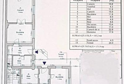 Casă cu 8 camere cu Canalizare în Est - 5