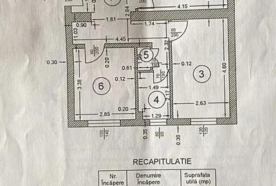 Apartament cu 3 camere decomandat în Central - 1