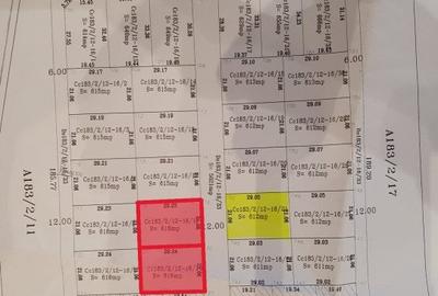 2 Parcele teren intravilan de 616 mp, total 1232 mp in Sag zona Manastire - 1