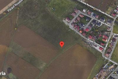 Teren de 2300 mp, în Tineretului