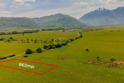 Teren 862mp Rasnov/Intravilan - 1
