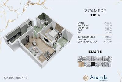 15 Minute Metreou Berceni - Garsoniera - Finalizare decembrie 2026 - 3