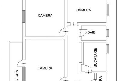 Apartament 3 camere decomandat, bloc izolat, 2 pivnite, Targu Mures - 1