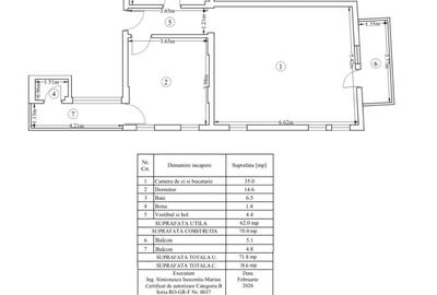 Apartament cu 3 camere decomandat în Central - 4
