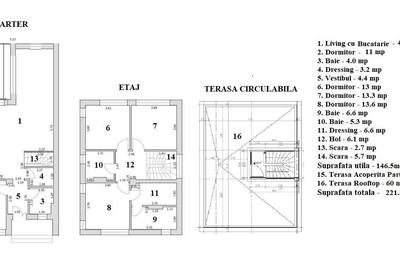 Casă cu Teren 300 Mp în Tunari - 1