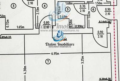 Apartament cu 3 camere semidecomandat în Calea Romanului - 2