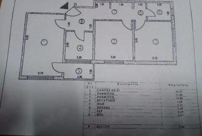 Apartament cu 3 camere decomandat în Chișinau - 8