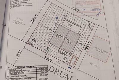 Casă cu 4 camere cu Teren 369 Mp în Vidra
