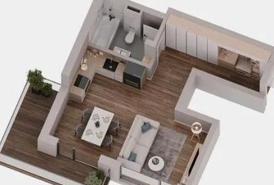 Apartament cu 2 camere decomandat în Central - 2