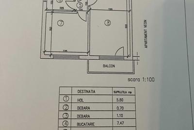 Apartament cu 2 camere decomandat în Baba Novac - 2