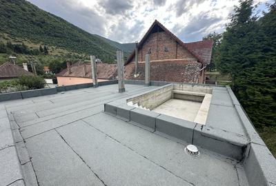 Casa de lux, cu vedere panoramica asupra muntilor, 2600mp teren Gura Raului - 7