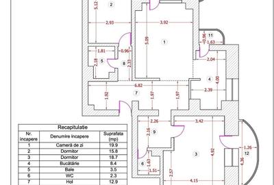 Apartament cu 3 camere decomandat în Basarab - 1