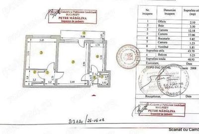 Apartament 2 camere 49 mp/ Piata Victoriei/ Bd Iancu de Hunedoara